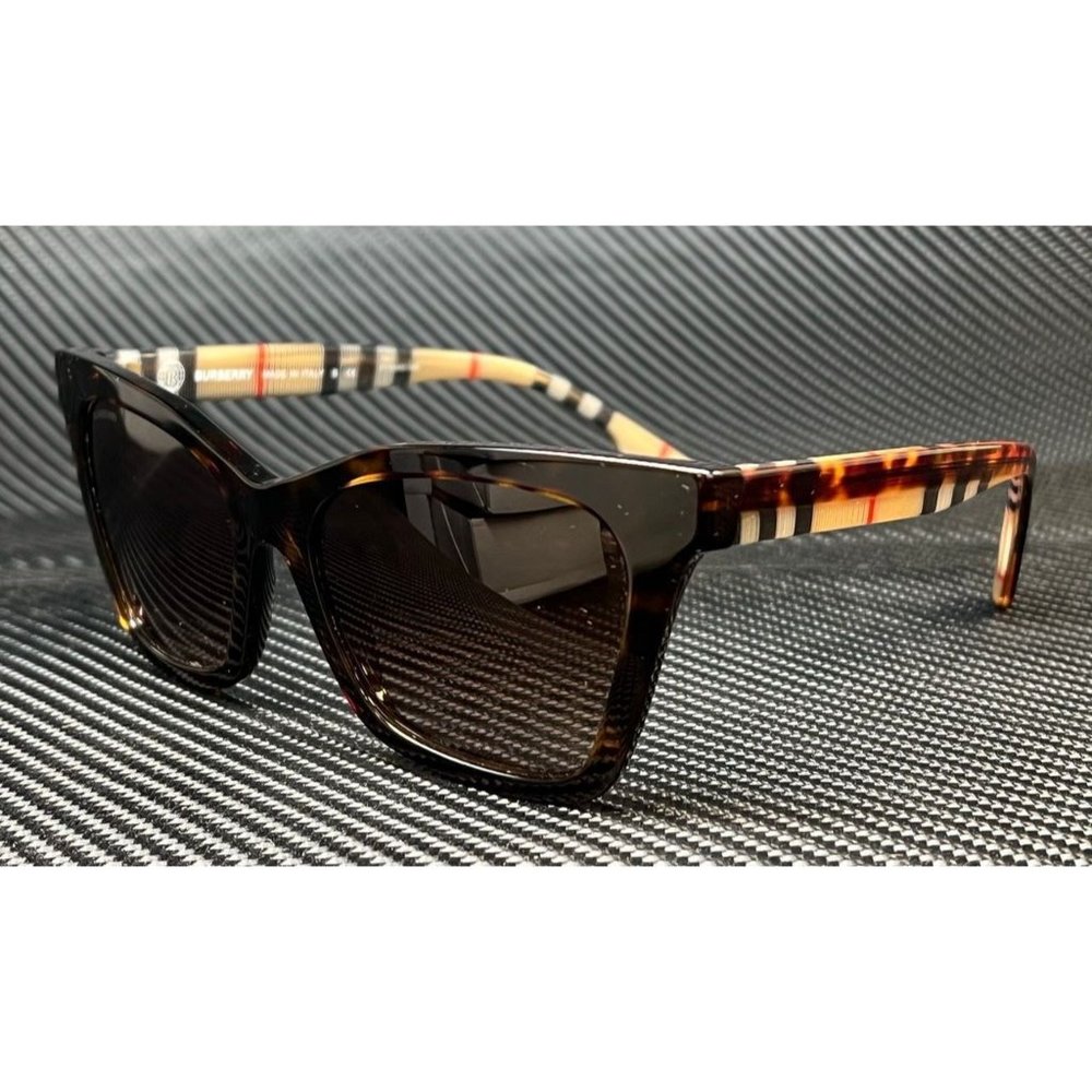 Burberry Brown Havana Women's Sunglasses - Picture 1 of 5